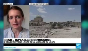 Mossoul : reprise de la mosquée Al Nouri au groupe E.I.