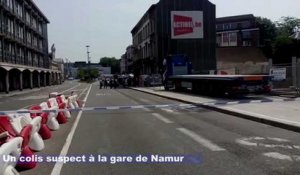 Colis suspect à la gare de Namur