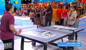 TPMP : Cyril Hanouna défie Luis Fonsi au ping-pong (Vidéo)