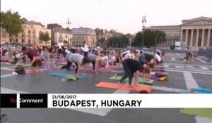 Hongrie : du yoga pour démarrer la journée
