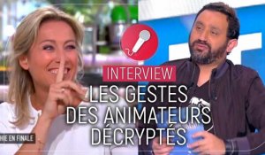 Cyril Hanouna, Anne-Sophie Lapix, Yann Barthès... Leurs gestes décryptés ! (VIDEO)