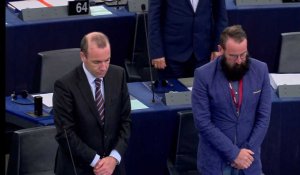 Minute de silence au Parlement européen pour Simone Veil