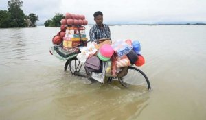 Des inondations touchent l'Inde et le Japon