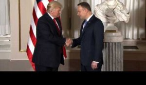 Varsovie: rencontre entre Trump et le président polonais