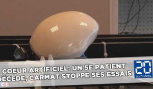 Coeur artificiel: Un 5e patient décède, Carmat stoppe ses essais