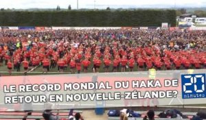 La France, pourrait perdre son record du monde du plus grand haka