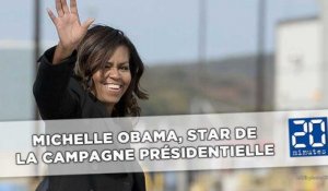 Michelle Obama, star de la campagne présidentielle américaine