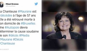 Maurane, la chanteuse belge, retrouvée morte à son domicile