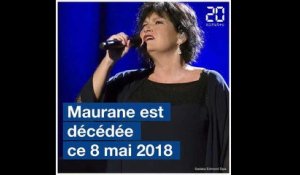La chanteuse Maurane est décédée