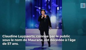 La chanteuse Maurane est décédée à 57 ans