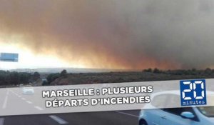 Marseille : Plusieurs départs d'incendies