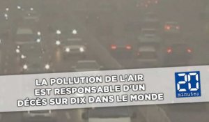 La pollution de l'air est responsable d'un décès sur dix dans le monde