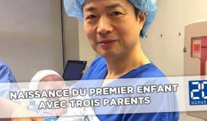 Naissance du premier enfant avec trois parents