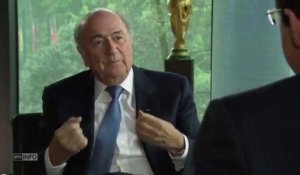 Fifa : Blatter ne croit pas à une candidature de Platini