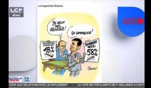 Zap télé: Hollande est un problème pour la gauche... L'euro remis en cause...