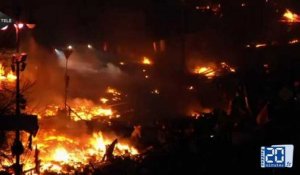 Kiev à feu et à sang Vingt-six morts dans les affrontements (Zapping)