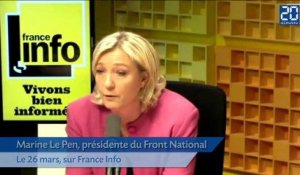 Marine Le Pen répond au directeur du festival d'Avignon