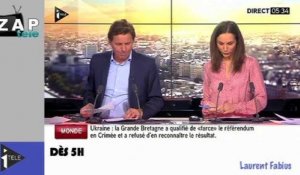 Zap télé: La Crimée entame sa transition avec la Russie... Duflot doit se calmer...