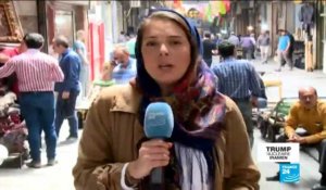 Inquiétudes à Téhéran avant l'annonce de Trump