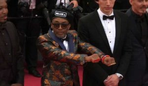 Cannes: montée des marches de l'équipe de "Blackkklansman"