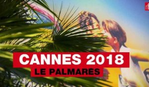 Cannes 2018, le palmarès
