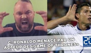 Cristiano Ronaldo menacé par «La Montagne» de Game of Thrones