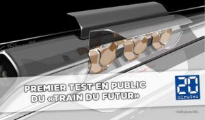 Premier test en public du «train du futur»