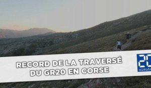 Record de la traversée du GR20 en Corse (par François D'haene)