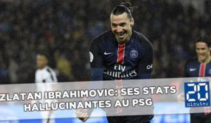 Zlatan Ibrahimovic: Ses stats hallucinantes au PSG