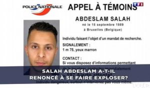 Attentats de novembre: Salah Abdeslam a-t-il renoncé à se faire exploser?