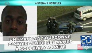 Un Français soupçonné d'avoir fourni des armes à Amedy Coulibaly arrêté en Espagne