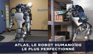 Atlas, le robot humanoïde capable de se déplacer et de transporter des colis