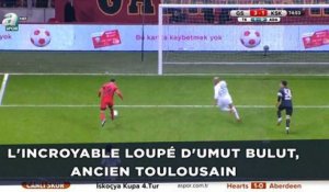 L'incroyable loupé d'Umut Bulut, ancien Toulousain, avec Galatasaray