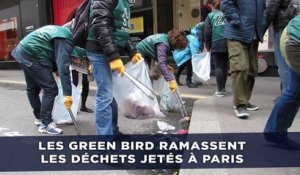 Paris: Les Green Bird ramassent les déchets que vous laissez traîner