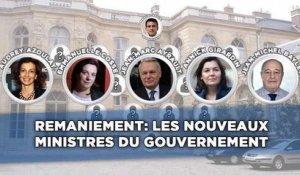 Remaniement: Les nouveaux ministres du gouvernement