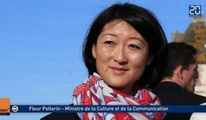 Attentats à Paris : Fleur Pellerin en visite surprise au micro du Mouv'