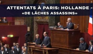 Attentats à Paris: Hollande - «De lâches assassins, de méprisables tueurs»