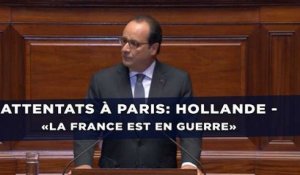 Attentats à Paris: Hollande - «La France est en guerre»