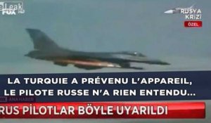 Chasseur abattu: La Turquie a prévenu l'appareil, le pilote n'a rien entendu...