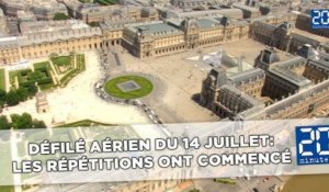 14 juillet: Top départ de la préparation du défilé aérien sur les Champs-Elysées