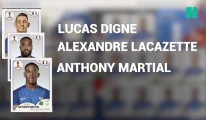 Coupe du Monde 2018 : Kurzawa, Lacazette, Digne... des cartes Panini 2018 déjà collector