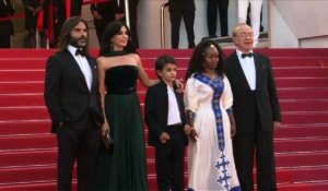 Cannes 2018: l'équipe du film "Capharnaum" foule le tapis rouge