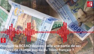 Une partie des réserves de change de la BCEAO déposées au Trésor français