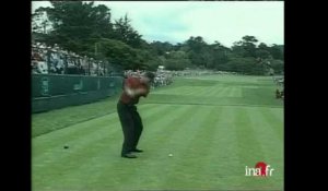 Golf, geste Tiger Woods