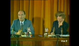 Images Mitterrand-Thatcher