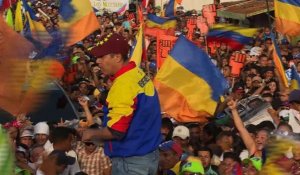 Fin de campagne pour Henri Falcon, rival de Maduro au Venezuela