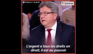 L'Emission politique: l'attaque tranchante de Mélenchon contre Macron
