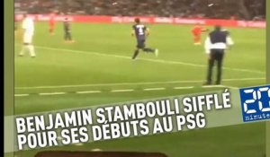 Benjamin Stambouli sifflé pour ses débuts au Parc des Princes