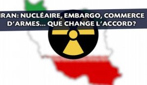 Iran: Nucléaire, embargo, armes... Que change l'accord de Vienne?
