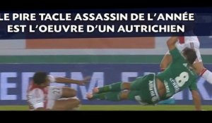 Le pire tacle assassin de l'année est l'oeuvre d'un Autrichien